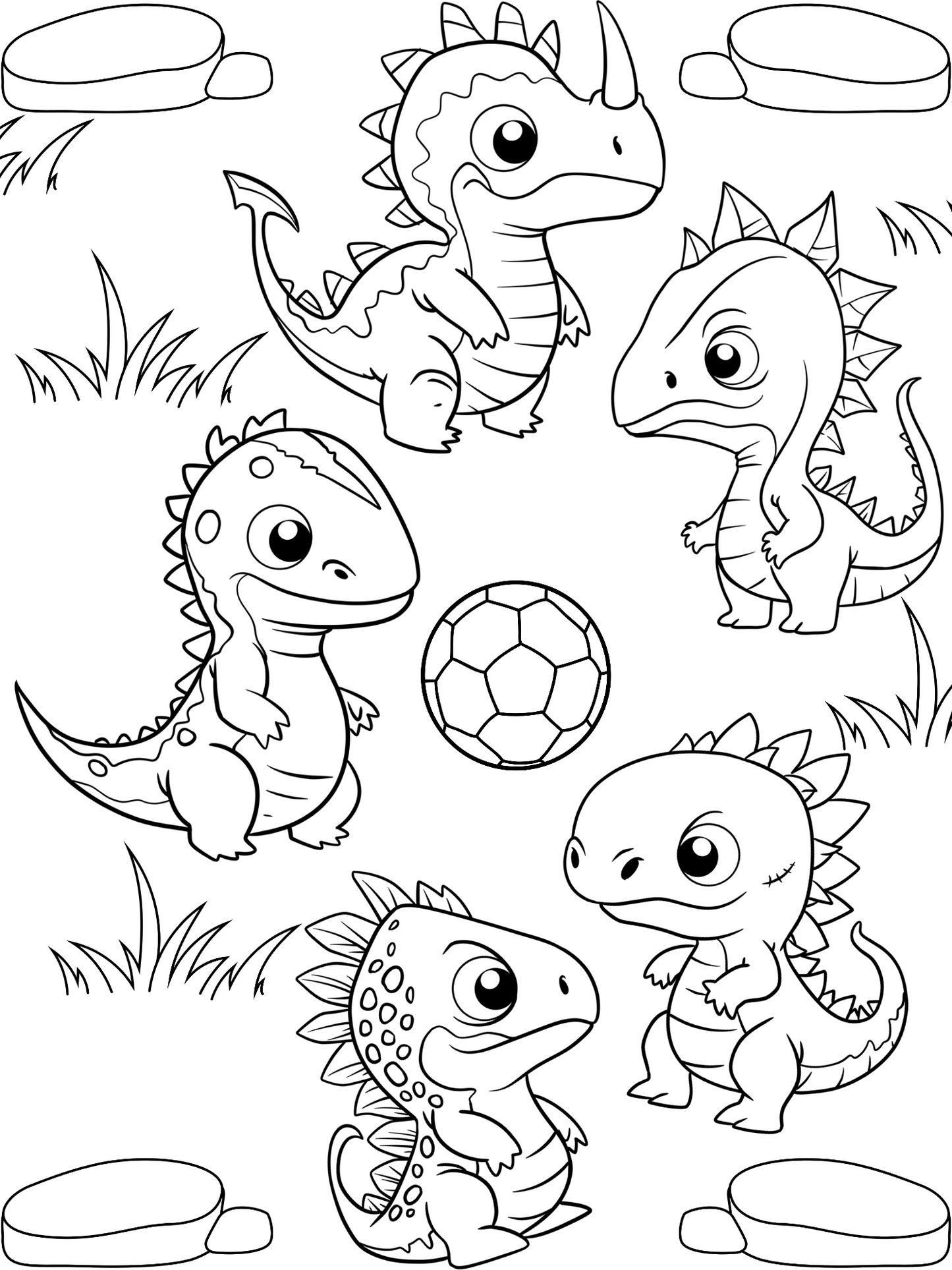 Coloriage Dinosaure