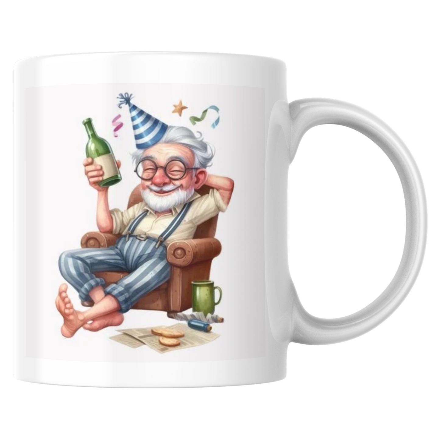 Coffret cadeau: Mug c'est la fête