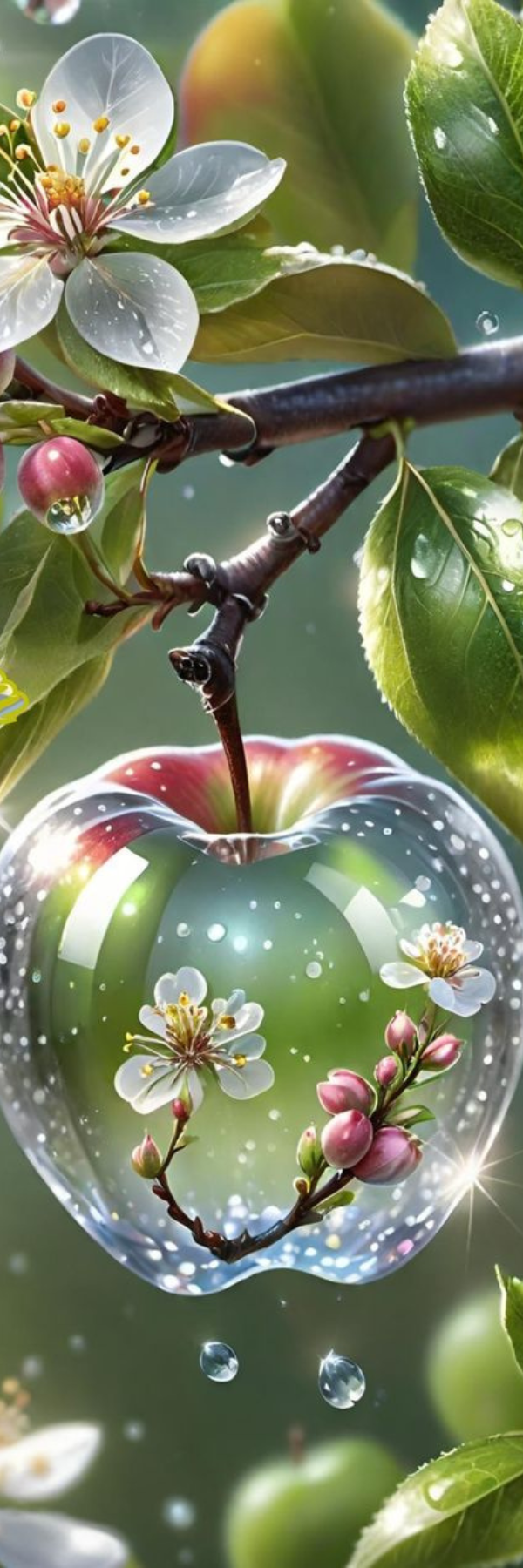 Marque page Pomme