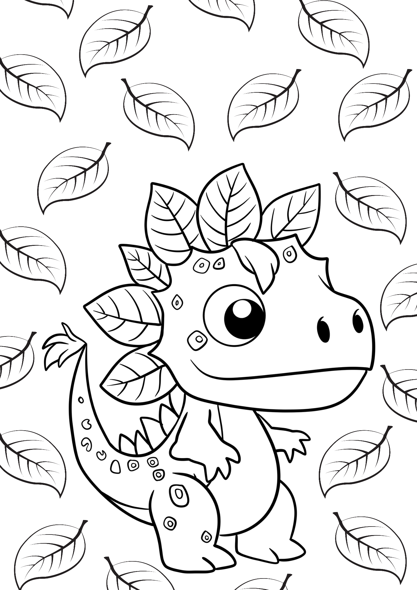Coloriage Dinosaure