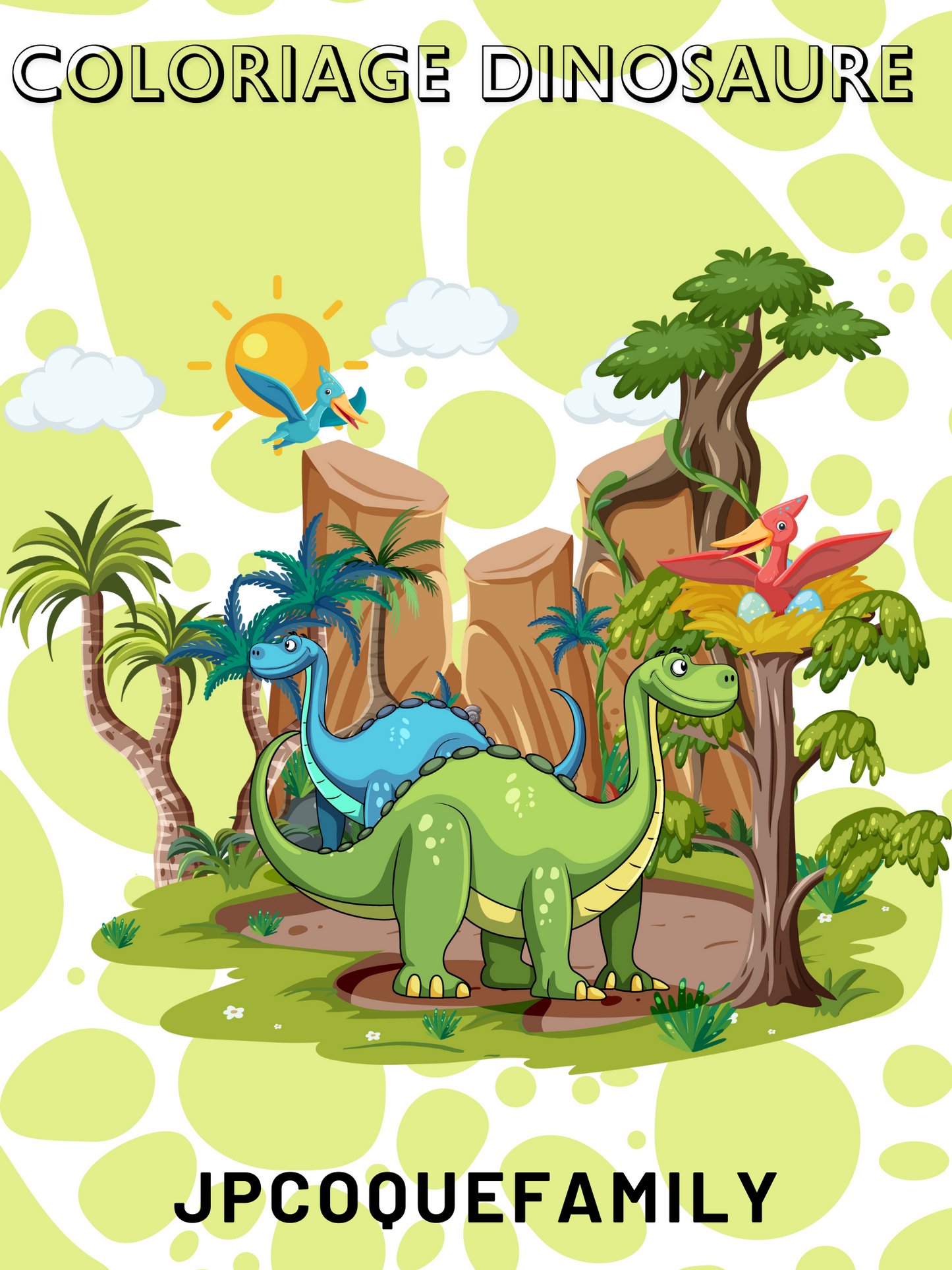 Coloriage Dinosaure