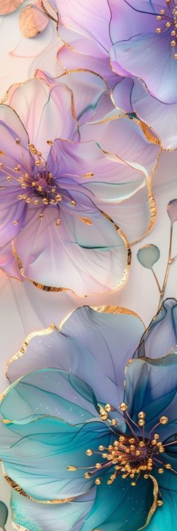 Marque page Fleurs