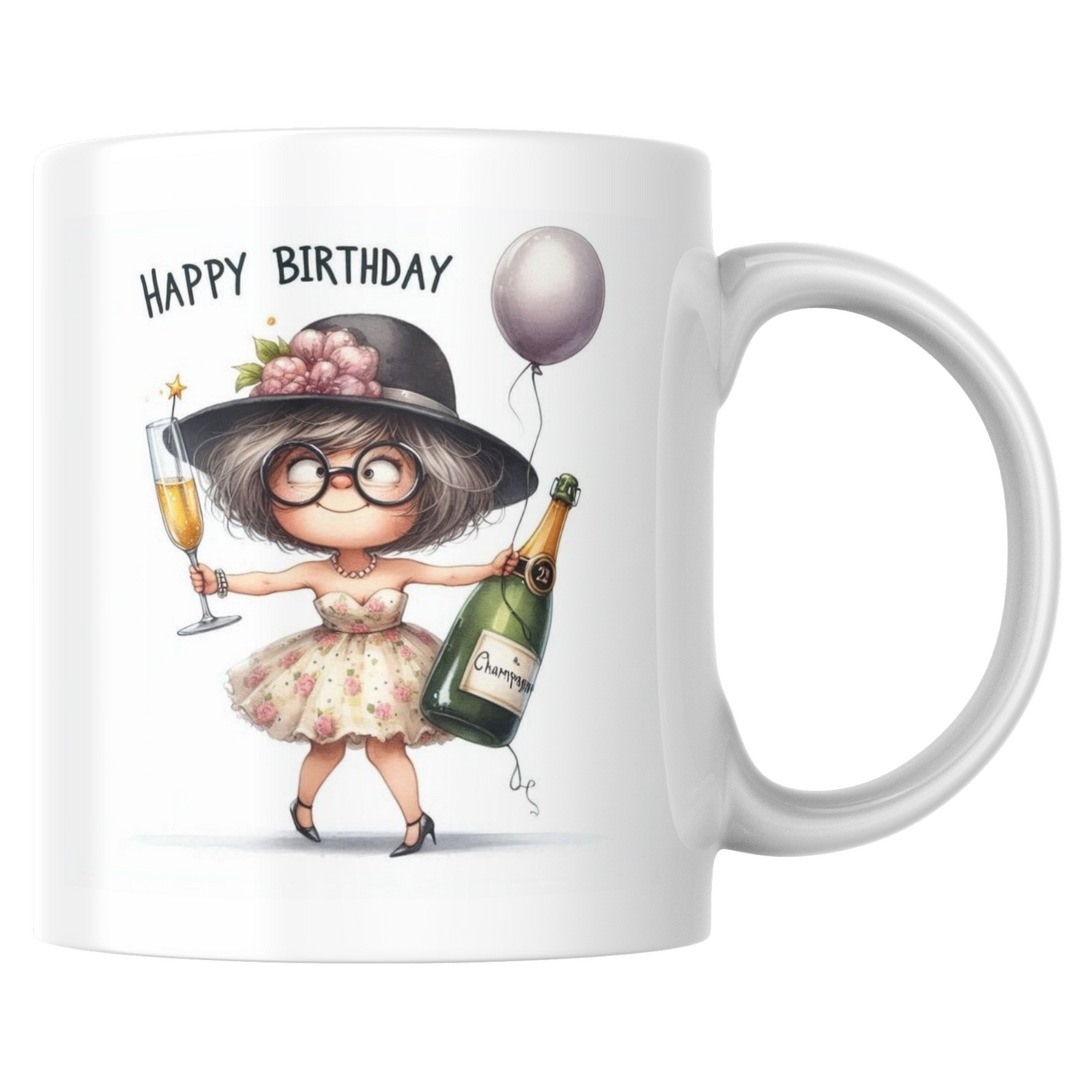 Coffret cadeau: Mug Champagne