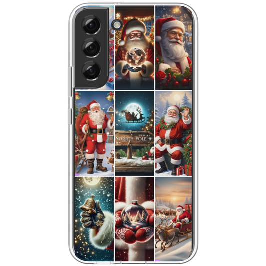 Coffret cadeau: Coque téléphone Père Noël