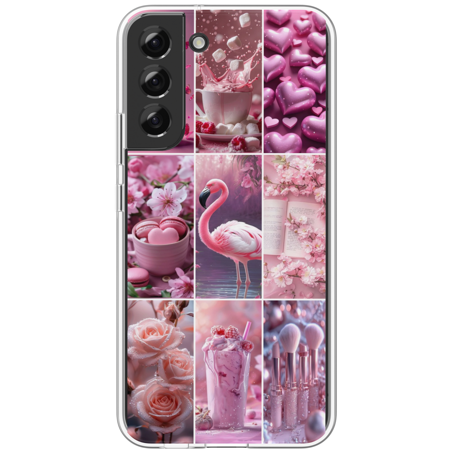 Coffret cadeau: Coque téléphone Rose