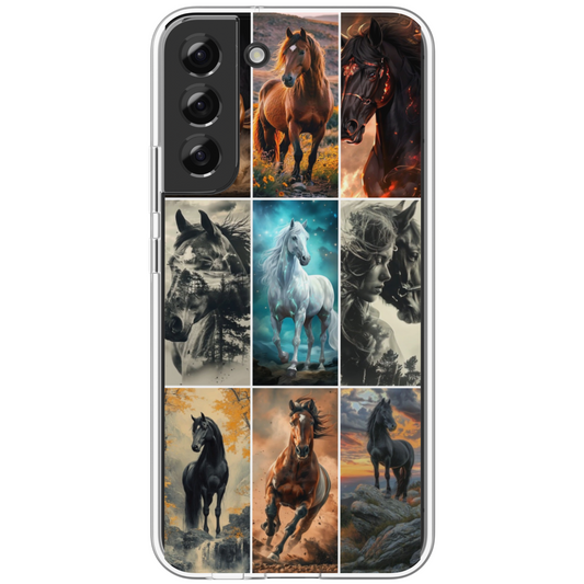 Coffret cadeau: Coque téléphone Cheval