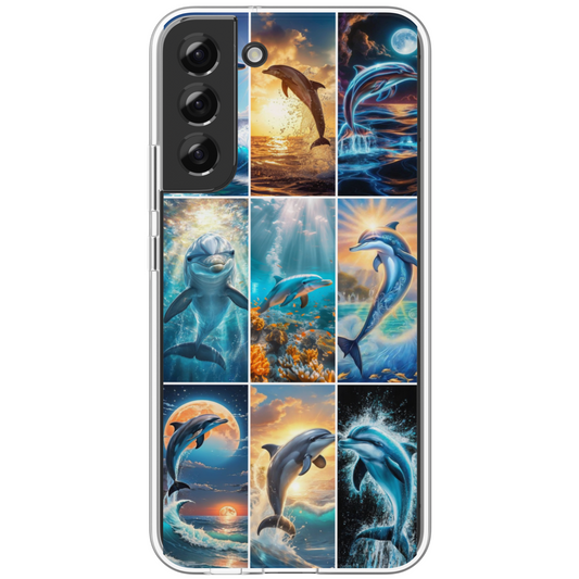 Coffret cadeau: Coque téléphone Dauphin