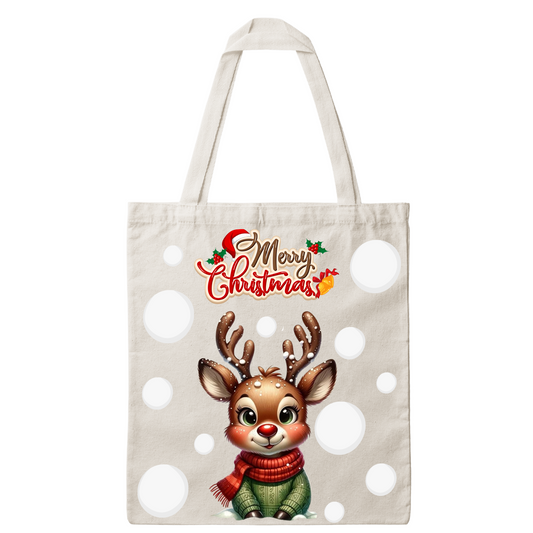 Coffret cadeau: Tote bag Renne christmas