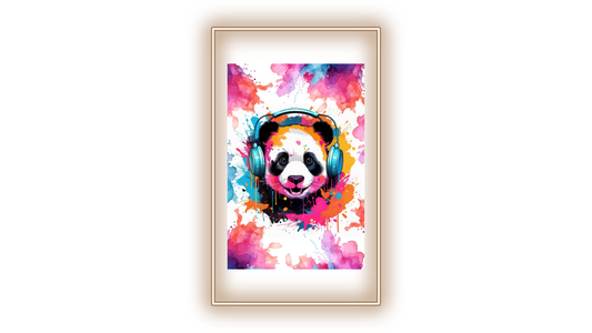 Tableau Panda musique