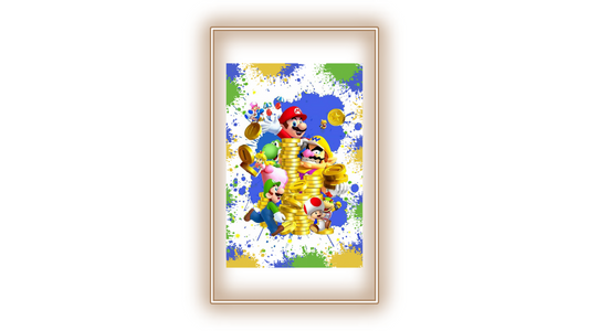 Tableau Jeu super Mario