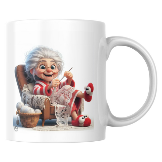 Mug Mamie dans son fauteuil