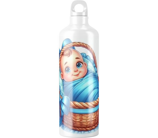 Coffret cadeau: Gourde Naissance garçon