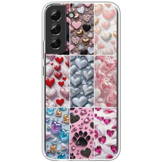 Coffret cadeau: Coque téléphone Coeur