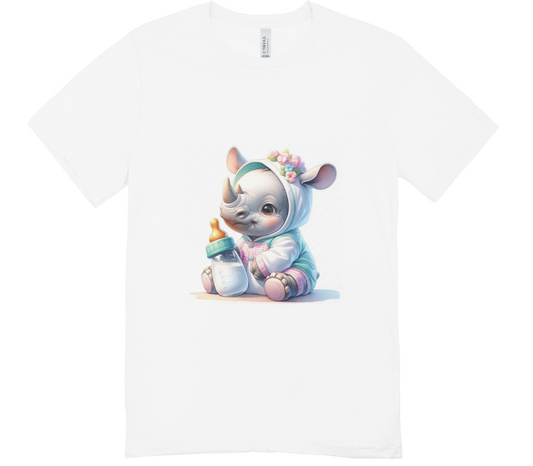 Coffret cadeau: T-shirt pour peluche ours Rhinocéros biberon