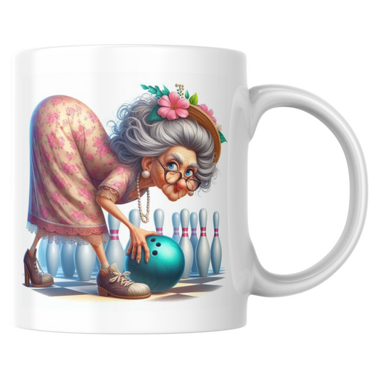 Mug Mamie bowling