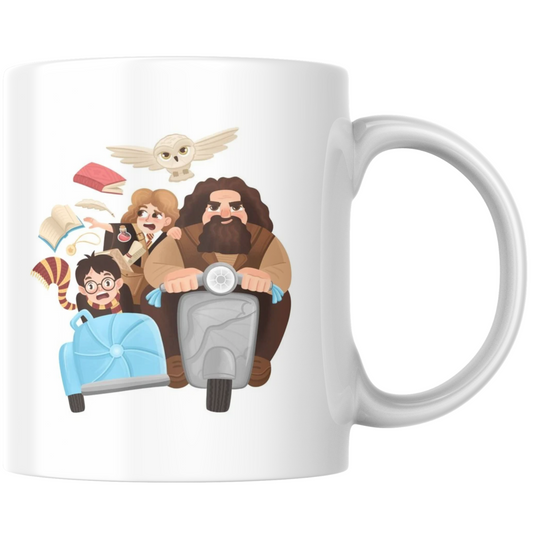 Mug Harry potter en voiture