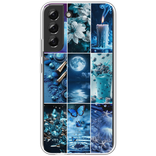 Coffret cadeau: Coque téléphone Bleue