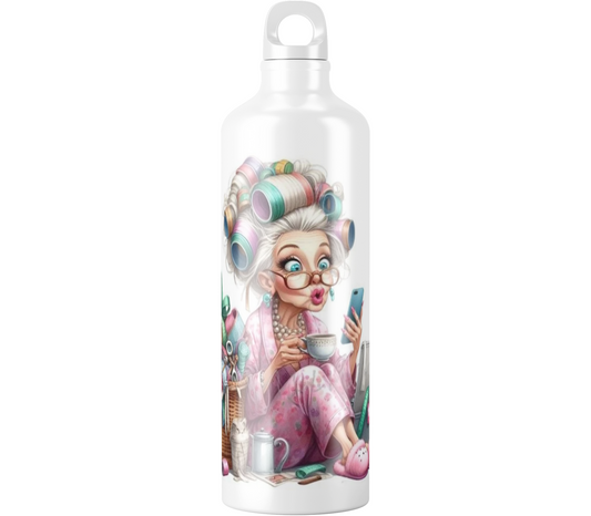 Coffret cadeau: Gourde Mamie posé