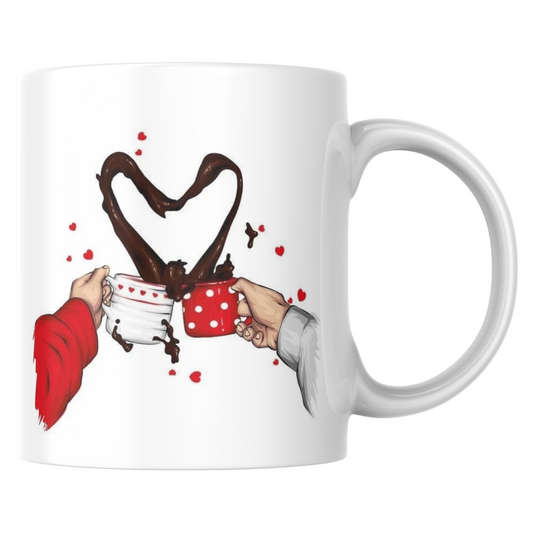 Mug Coeur en chocolat