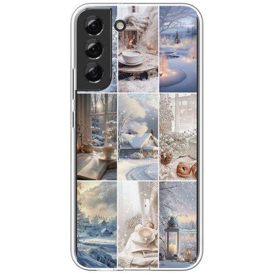 Coffret cadeau: Coque téléphone Neige