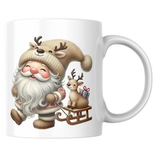 Mug Mini père noël et son renne