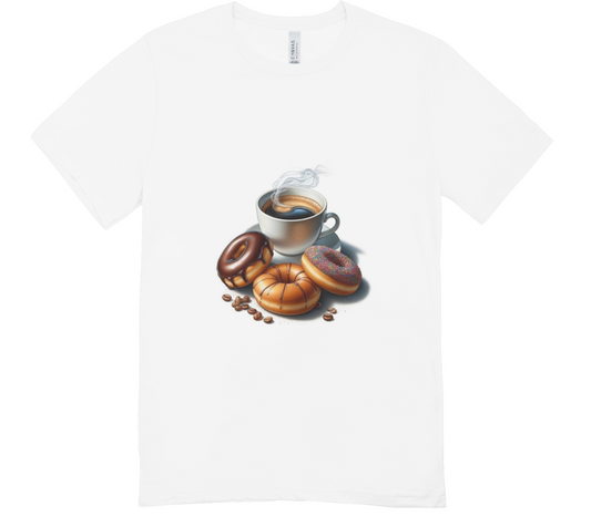 Coffret cadeau: T-shirt pour peluche ours Café donut