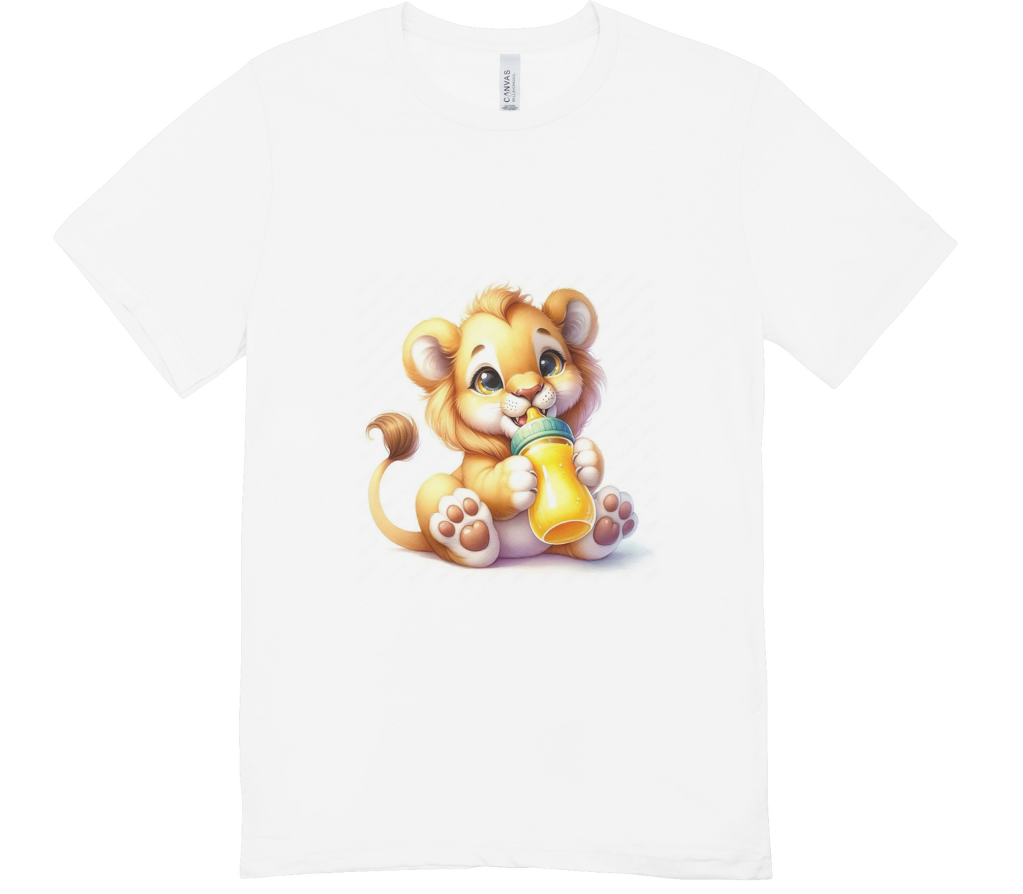 Coffret cadeau: T-shirt pour peluche ours Lion biberon