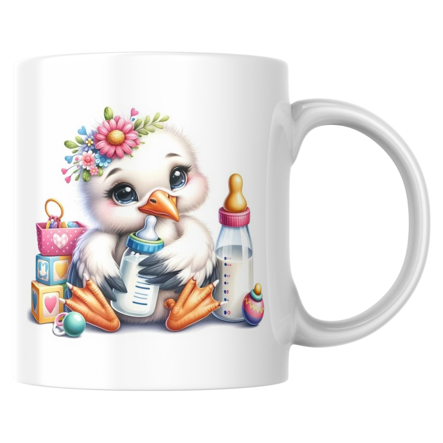 Mug Bébé cigogne