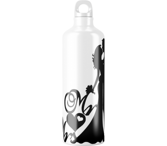 Coffret cadeau: Gourde Mr et Mrs