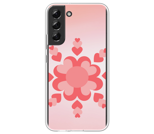 Coque Fleurs coeur